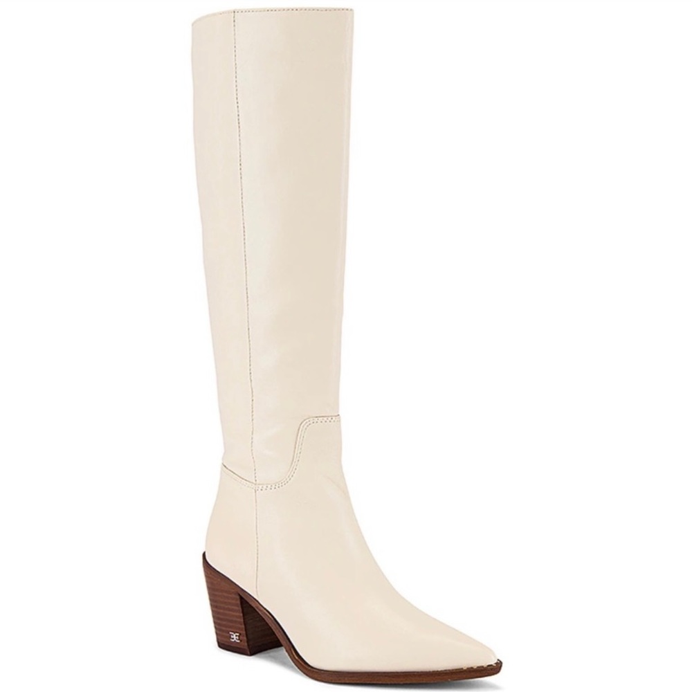 Sam Edelman Lindsey Boot, Size 7.5, White